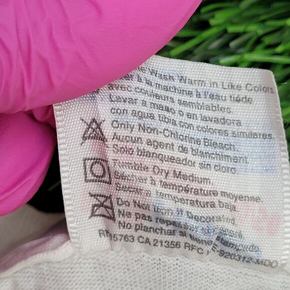 Vintage 90s Chicos De-La-Calle Shirt Large 21x26 White Musical - Picture 9 of 13